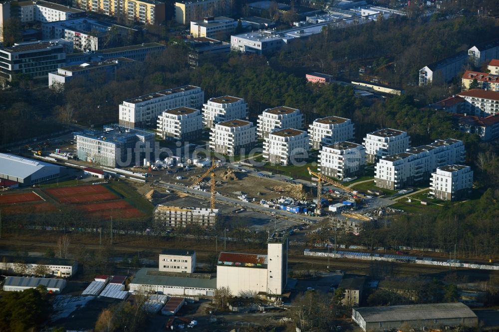 Luftbild Potsdam Baustelle zum Neubau eines