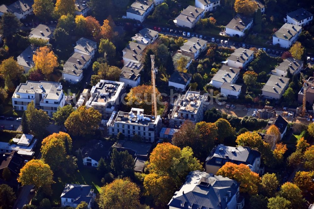 Hamburg aus der Vogelperspektive: Baustelle zum Neubau einer Mehrfamilienhaus-Wohnanlage Trenknerweg im Ortsteil Altona in Hamburg, Deutschland