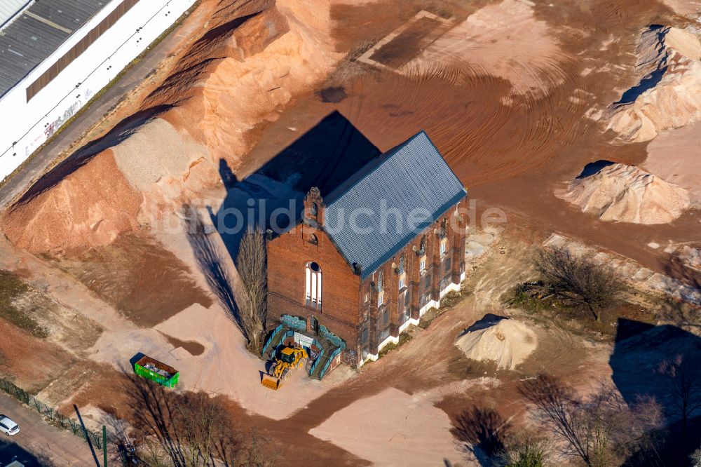 Düsseldorf von oben - Baustelle zum Neubau einer Mehrfamilienhaus-Wohnanlage Ulmer Höh - Stadtquartier maxfrei' in Düsseldorf im Bundesland Nordrhein-Westfalen, Deutschland