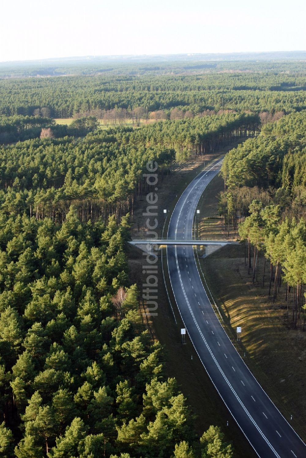 Luftbild Brieskow-Finkenheerd - Baustelle zum Neubau der OU Ortsumfahrung der Bundesstraße B112 in Brieskow-Finkenheerd im Bundesland Brandenburg