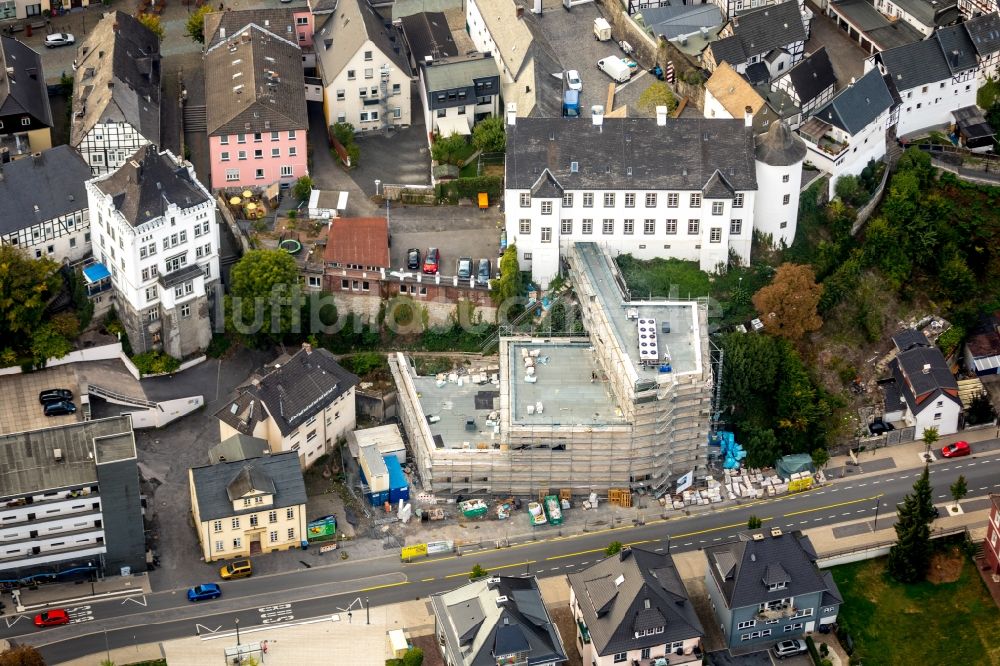 Arnsberg aus der Vogelperspektive: Baustelle zum Neubau des Sauerland-Museum an der Ruhrstraße in Arnsberg im Bundesland Nordrhein-Westfalen, Deutschland