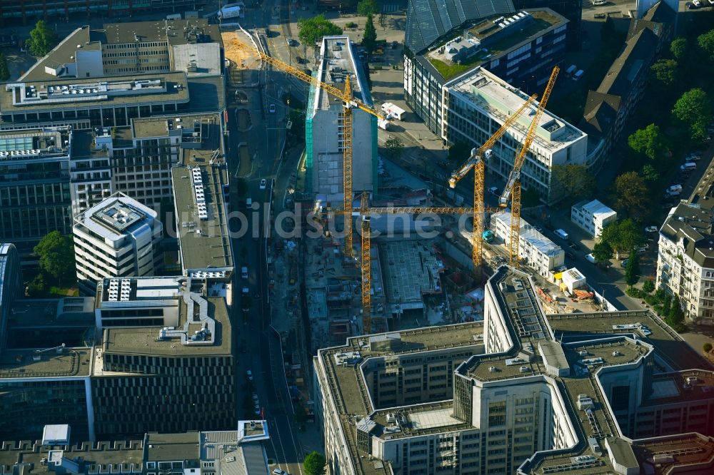 Hamburg von oben - Baustelle zum Neubau des Springer Quartier in Hamburg, Deutschland