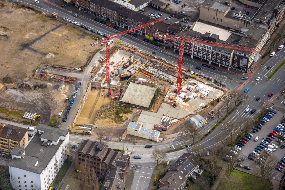 Luftbild Duisburg - Baustelle Zum Neubau Wohnquartier Mit ...