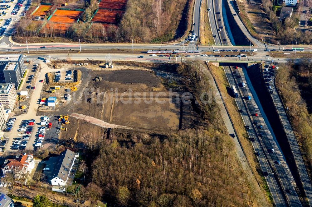 Bochum Von Oben - Baustelle Zur Mischbebauung Der Wohngebiets- Und ...