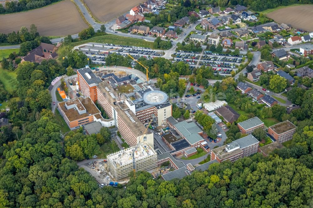 Hamm Aus Der Vogelperspektive: Baustelle Zur Sanierung Eines Gebäudes ...