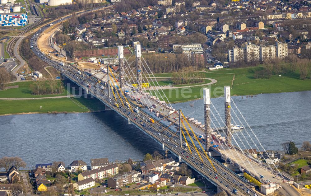 Luftaufnahme Duisburg - Baustelle Zur Sanierung Und Instandsetzung Des ...