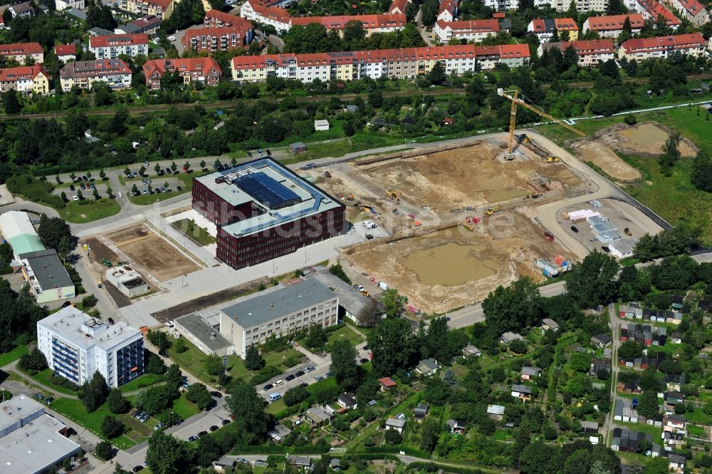 Luftbild Rostock - Baustellen Uni- Campus Südstadt Rostock im Bundesland Mecklenburg-Vorpommern