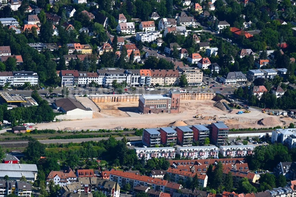 Nürnberg von oben - Baustellen zum Neubau eines Stadtquartiers im Ortsteil Sankt Jobst in Nürnberg im Bundesland Bayern, Deutschland