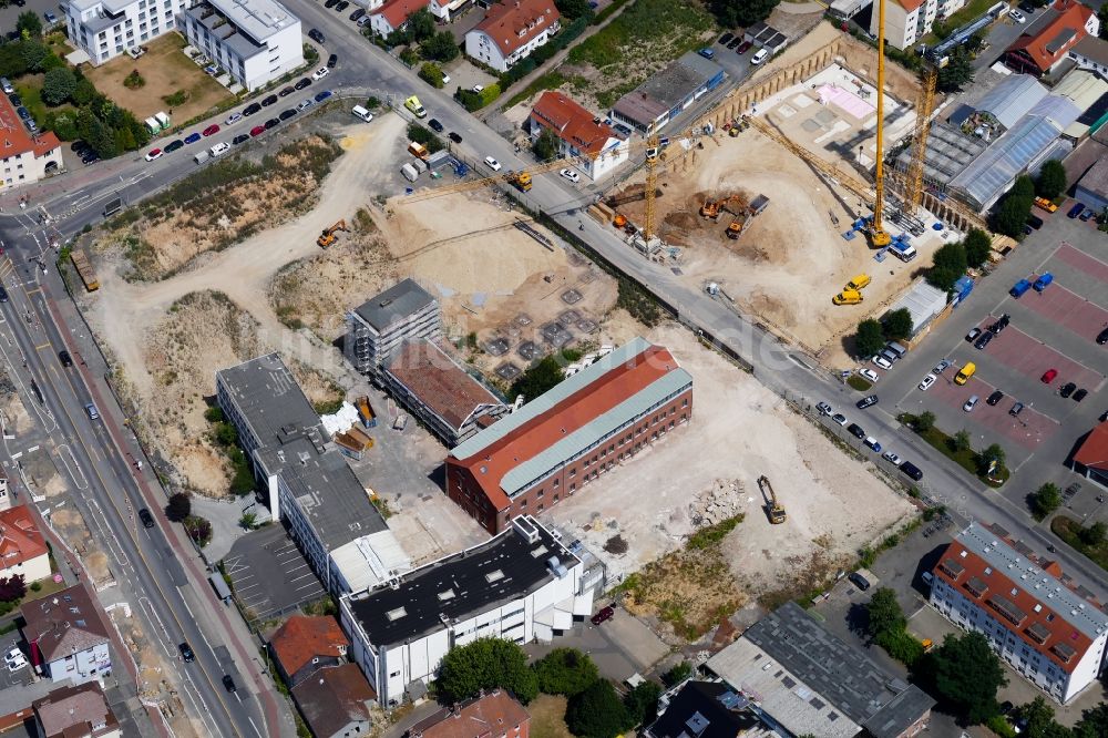 Luftbild Göttingen - Baustellen zum Neubau eines Stadtquartiers Sartoriusquartier in Göttingen im Bundesland Niedersachsen, Deutschland