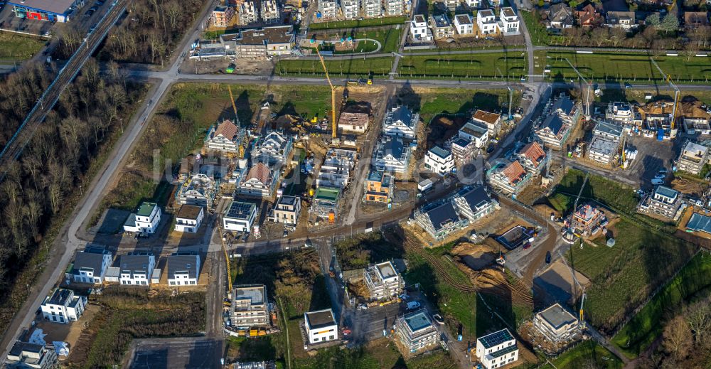 Duisburg Aus Der Vogelperspektive: Baustellen Zum Neubau- Wohngebiet ...