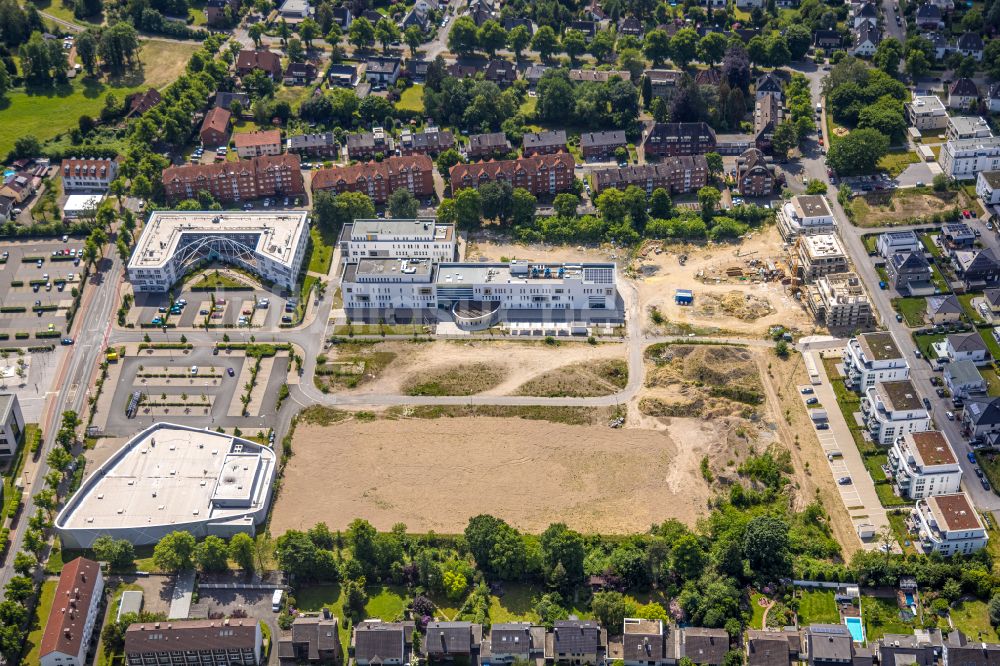 Luftaufnahme Hamm - Baustellen zum Neubau- Wohngebiet Paracelsuspark in Hamm im Bundesland Nordrhein-Westfalen