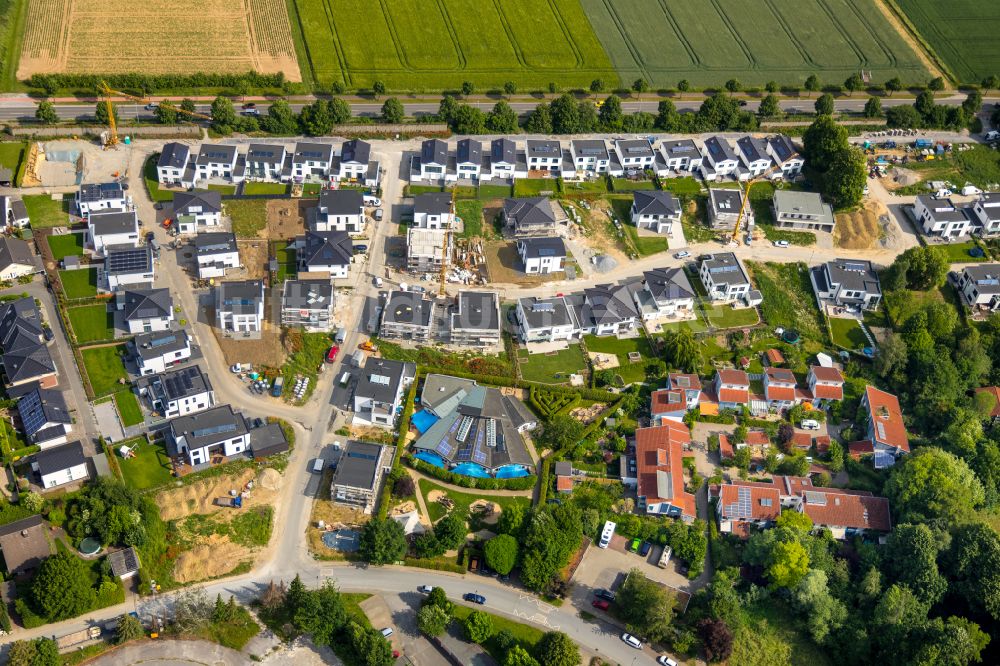 Luftbild Soest - Baustellen zum Neubau eines Wohngebiet in Soest im Bundesland Nordrhein-Westfalen, Deutschland