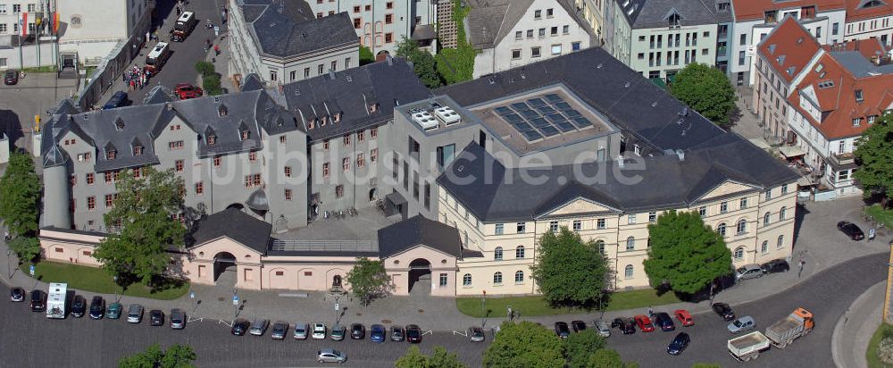 Weimar von oben - Bücher-Kubus Weimar