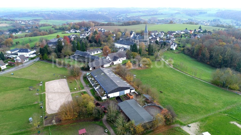 Luftbild Hennef (Sieg) - Bödingen im Bundesland Nordrhein-Westfalen, Deutschland