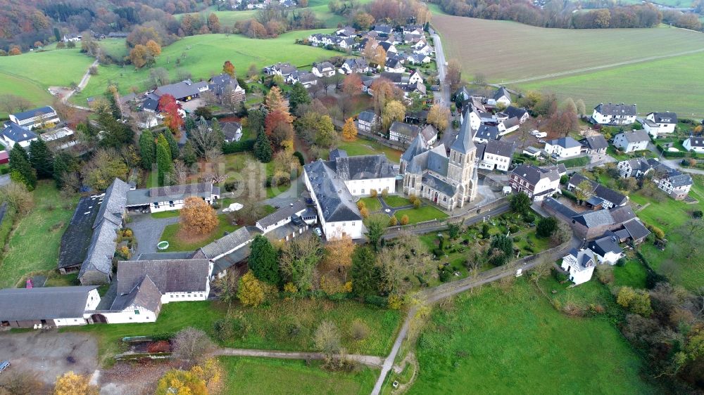 Luftaufnahme Hennef (Sieg) - Bödingen im Bundesland Nordrhein-Westfalen, Deutschland