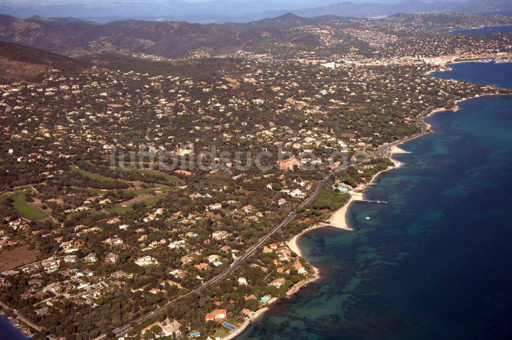 Luftaufnahme Beauvallon - Beauvallon an der Cote d'Azur in Frankreich