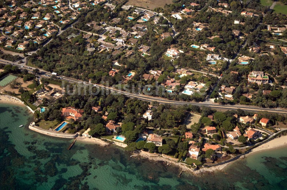 Luftaufnahme Beauvallon - Beauvallon an der Cote d'Azur in Frankreich