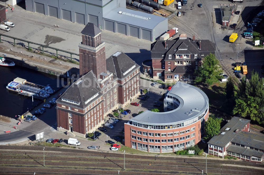 Luftaufnahme Berlin - BEHALA Verwaltungsgebäude Westhafen Berlin