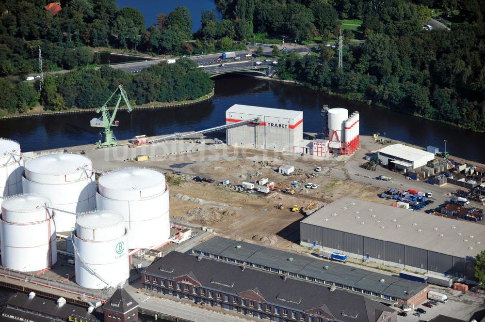 Luftaufnahme Berlin - BEHALA Westhafen Berlin