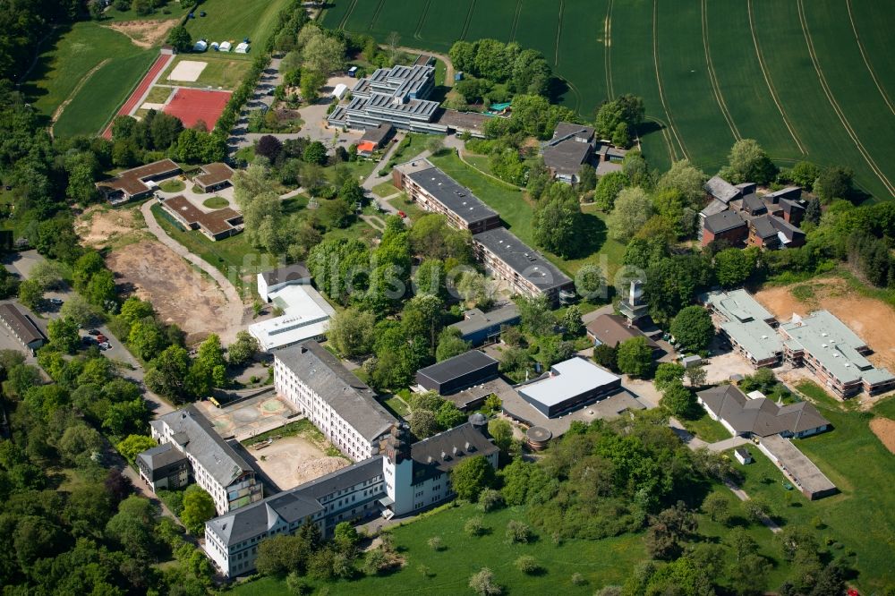 Luftbild Rüdesheim am Rhein - Behinderten Heim für betreutes Wohnen in Rüdesheim am Rhein im Bundesland Hessen, Deutschland