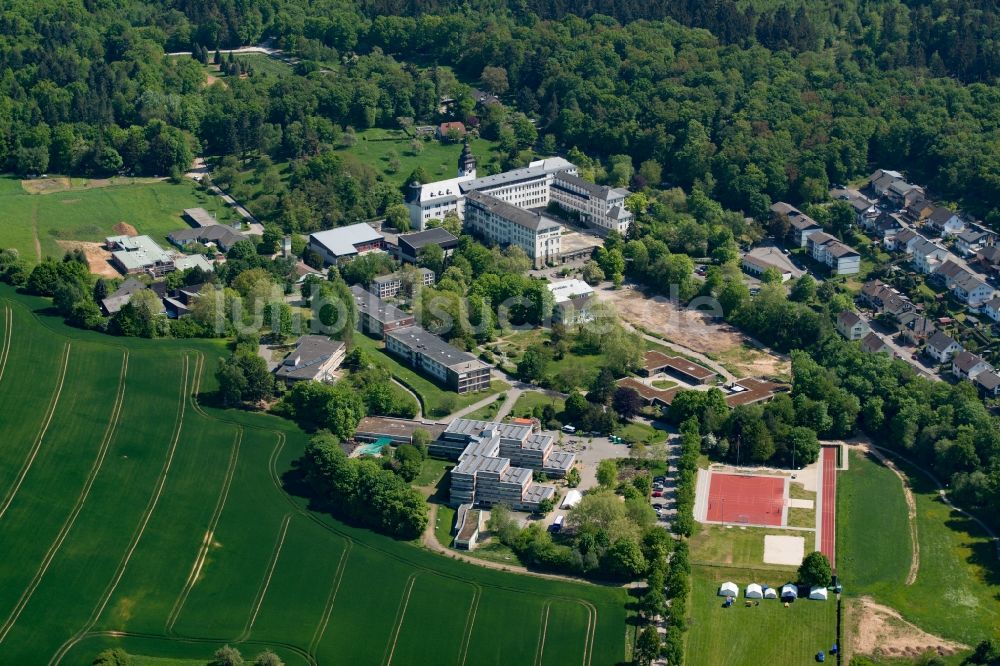 Luftaufnahme Rüdesheim am Rhein - Behinderten Heim für betreutes Wohnen in Rüdesheim am Rhein im Bundesland Hessen, Deutschland