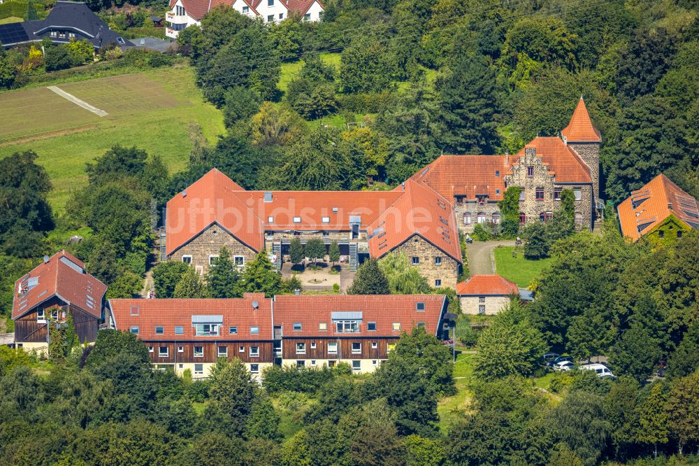 Witten aus der Vogelperspektive: Behinderten Wohnheim für betreutes Wohnen Christopherus-Haus e.V. in Witten im Bundesland Nordrhein-Westfalen, Deutschland