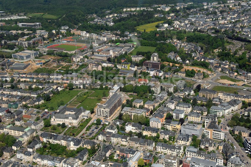 Luxemburg aus der Vogelperspektive: Belair