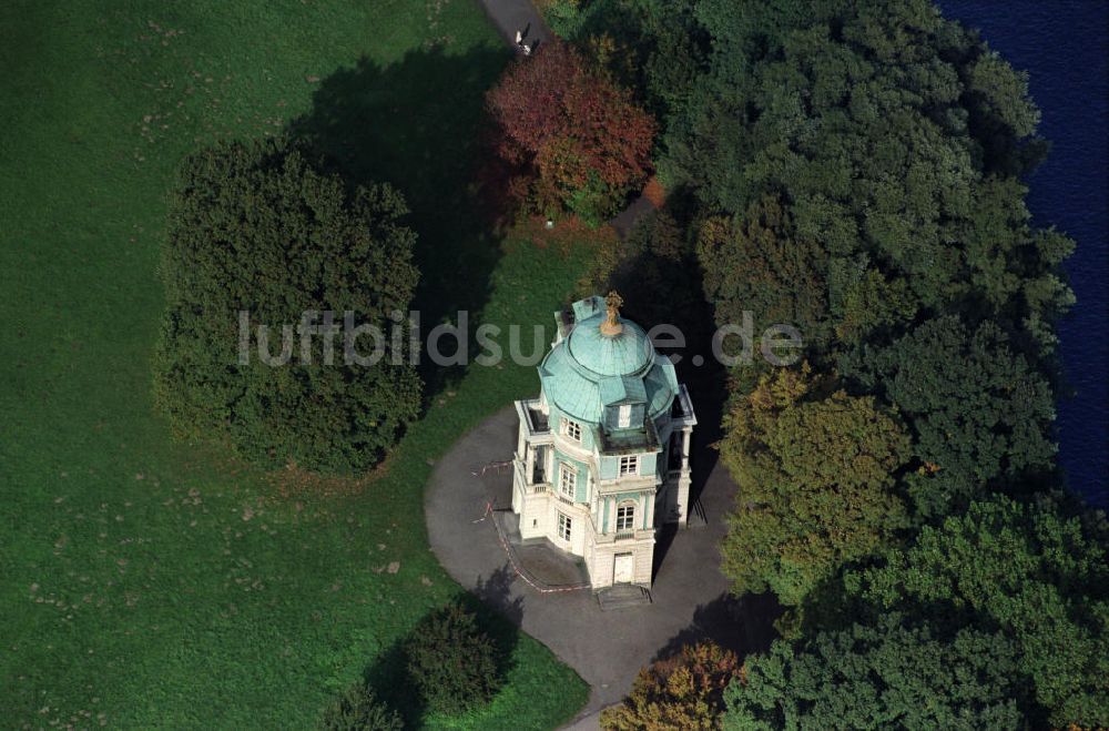 Luftbild Berlin - Belvedere im Schloß Charlottenburg in Berlin