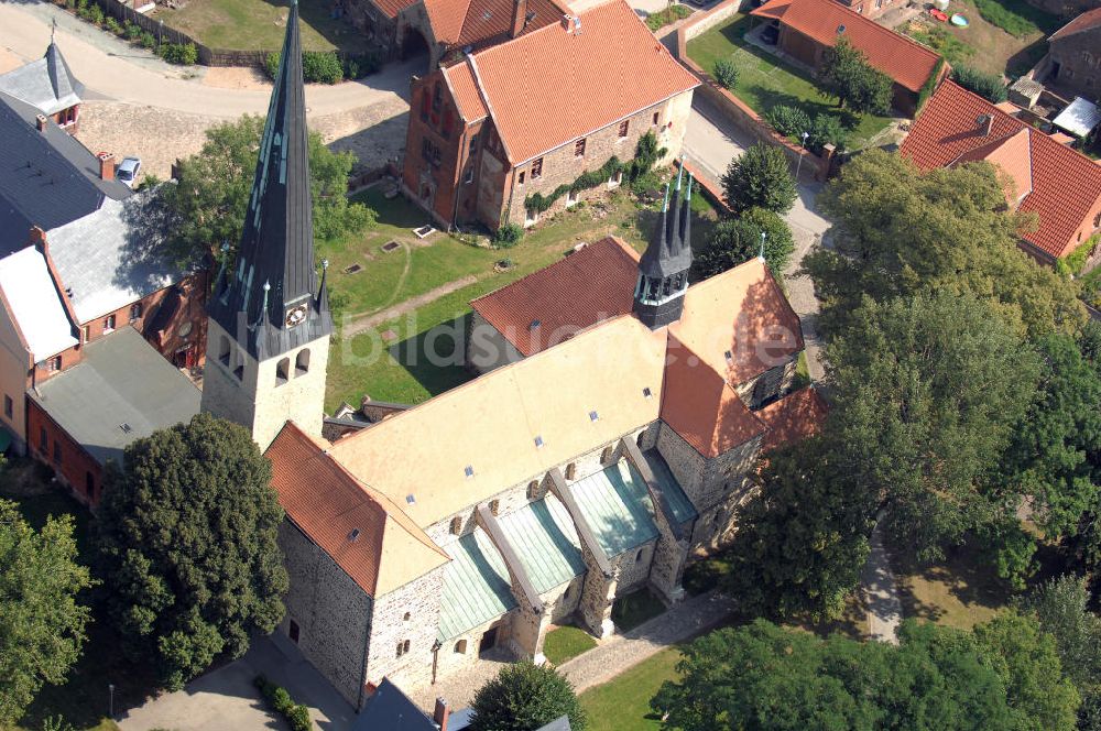 Luftaufnahme Gross Ammensleben - Benediktinerkloster Groß Ammensleben