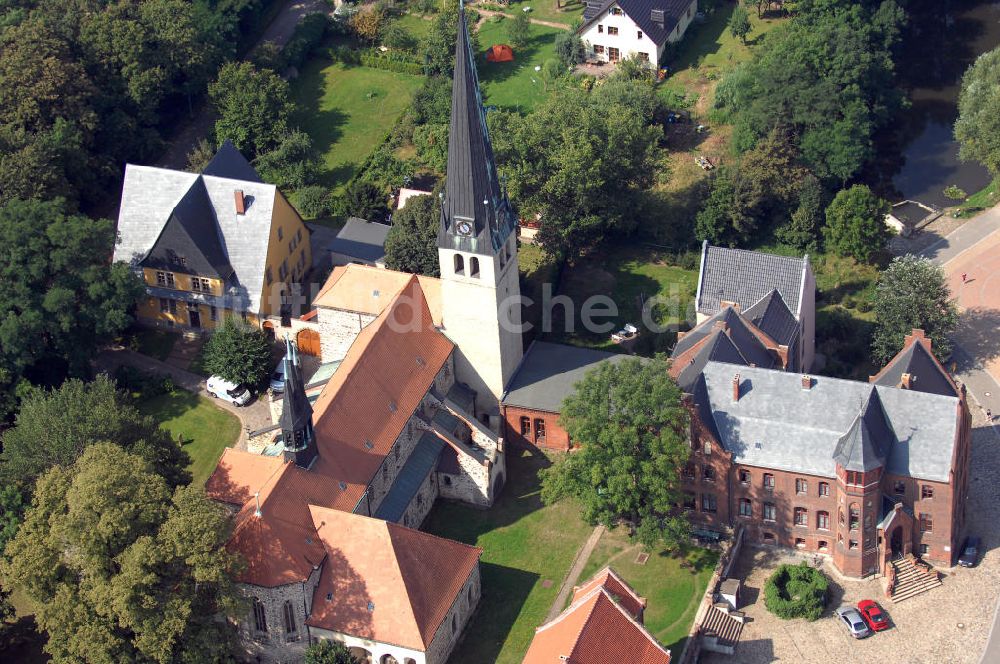 Luftbild Gross Ammensleben - Benediktinerkloster Groß Ammensleben