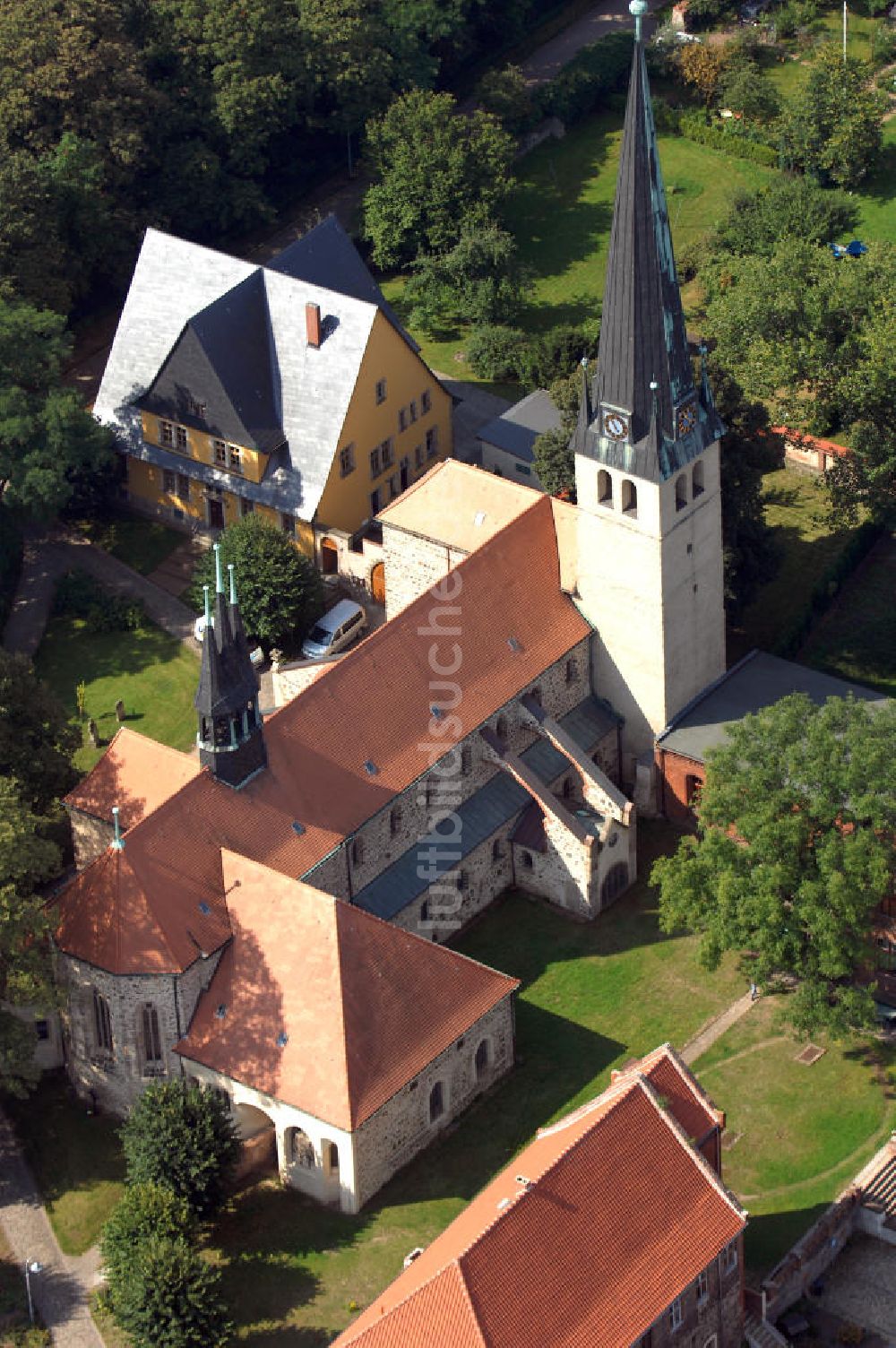 Luftaufnahme Gross Ammensleben - Benediktinerkloster Groß Ammensleben