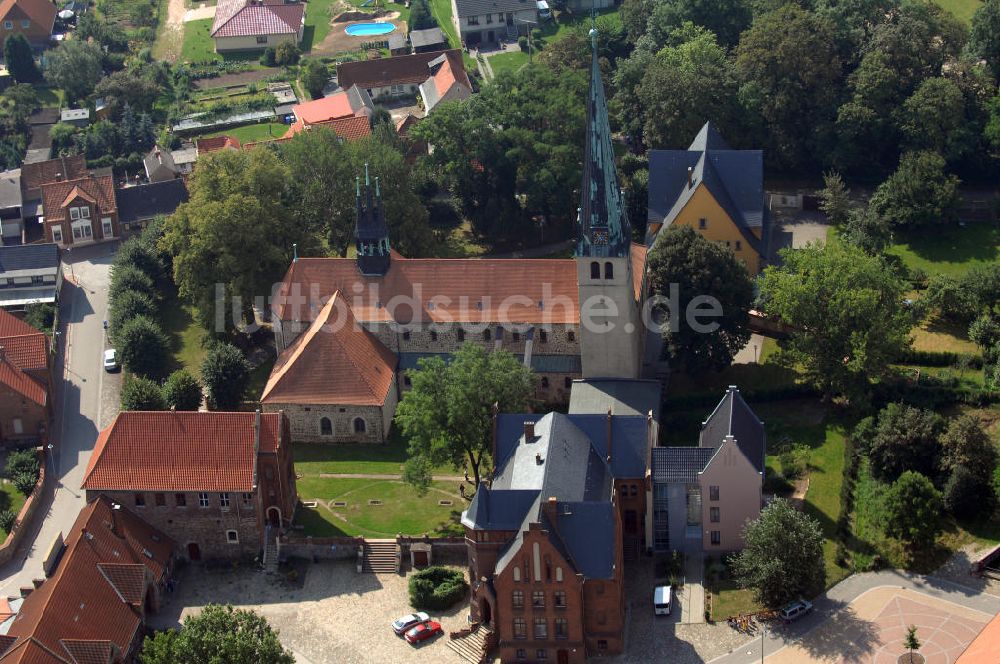 Gross Ammensleben aus der Vogelperspektive: Benediktinerkloster Groß Ammensleben