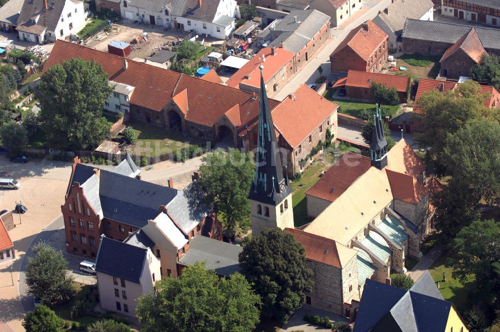 Luftbild Gross Ammensleben - Benediktinerkloster Groß Ammensleben