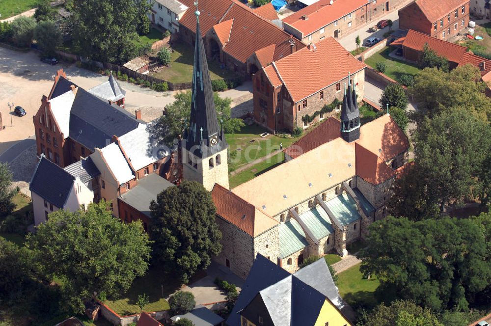 Luftaufnahme Gross Ammensleben - Benediktinerkloster Groß Ammensleben