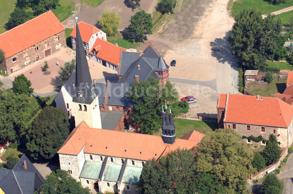 Gross Ammensleben aus der Vogelperspektive: Benediktinerkloster Groß Ammensleben