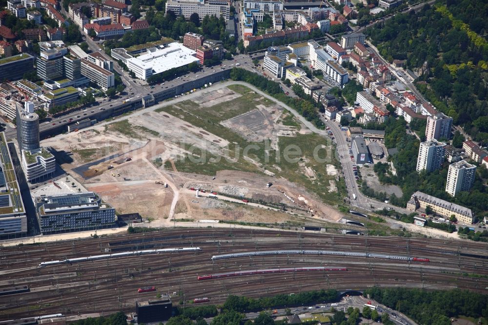 Stuttgart von oben - Benzviertel in Stuttgart im Bundesland Baden-Württemberg