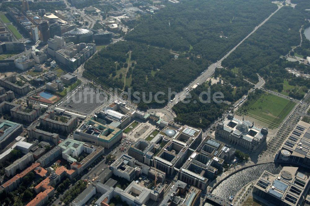 Berlin von oben - Überblick über die Stadtmitte von Berlin