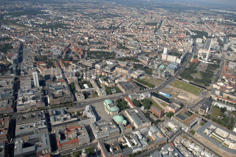 Berlin von oben - Überblick auf die Mitte Berlins