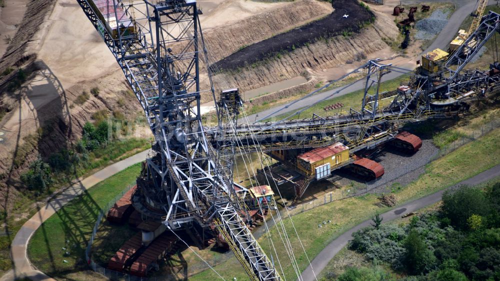 Luftbild Großpösna - Bergbau-Technik-Park in Großpösna im Bundesland Sachsen, Deutschland