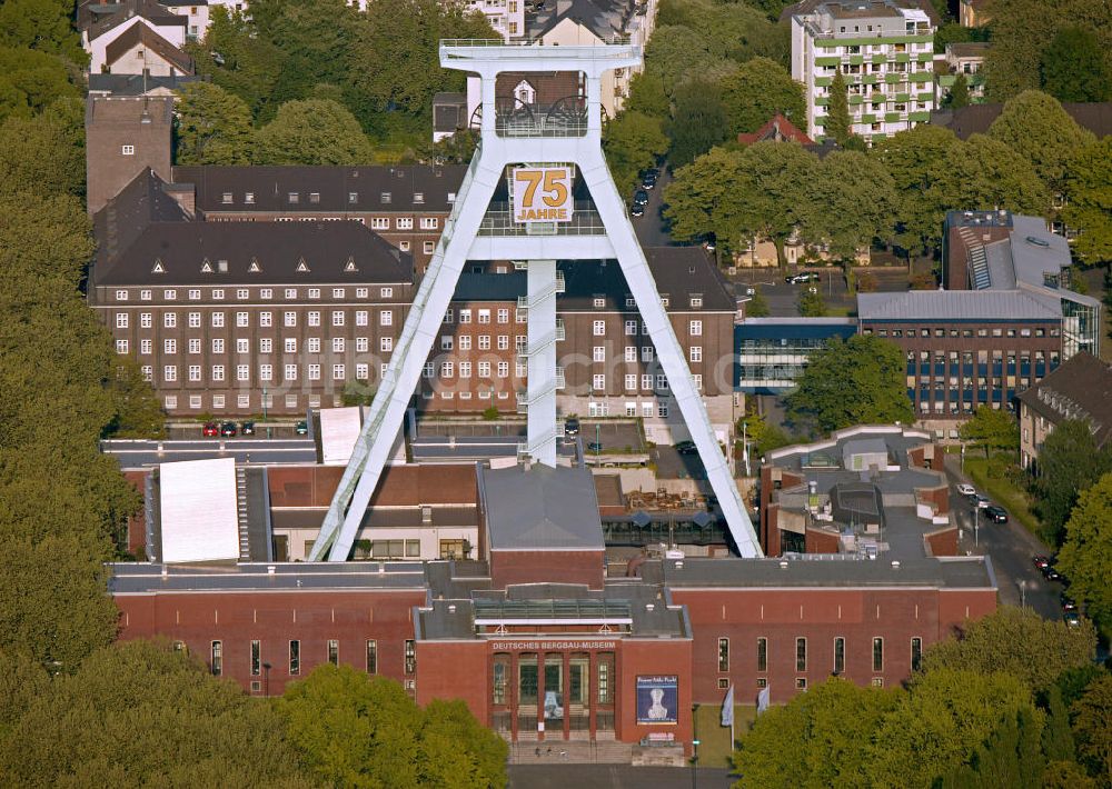 Luftaufnahme Bochum - Bergbaumuseum Bochum