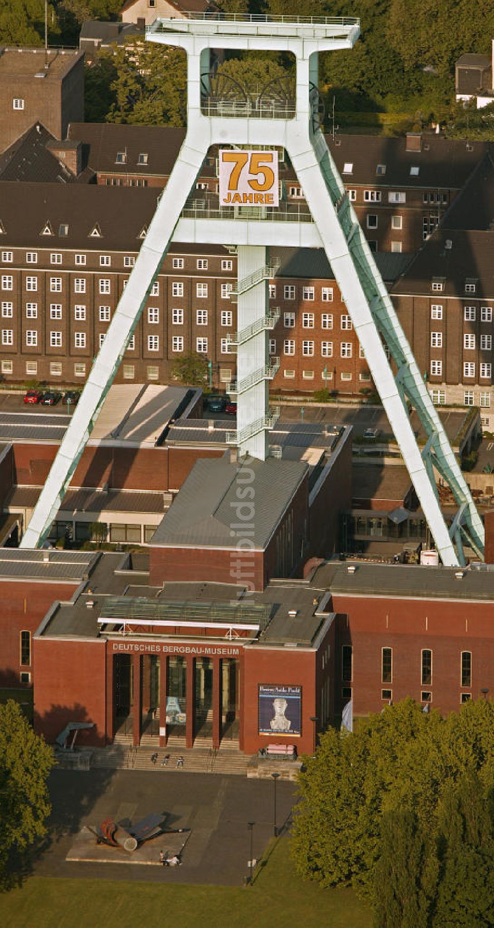 Bochum von oben - Bergbaumuseum Bochum