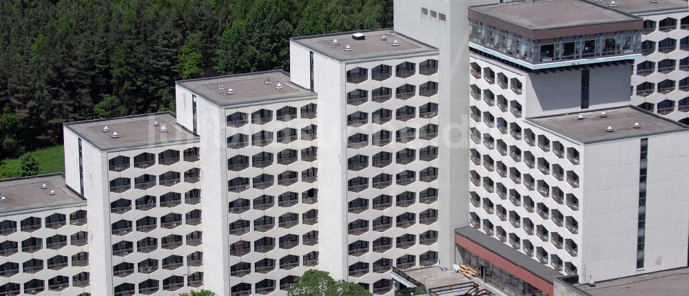 Luftbild Friedrichroda - Berghotel in Friedrichroda im Thüringer Wald