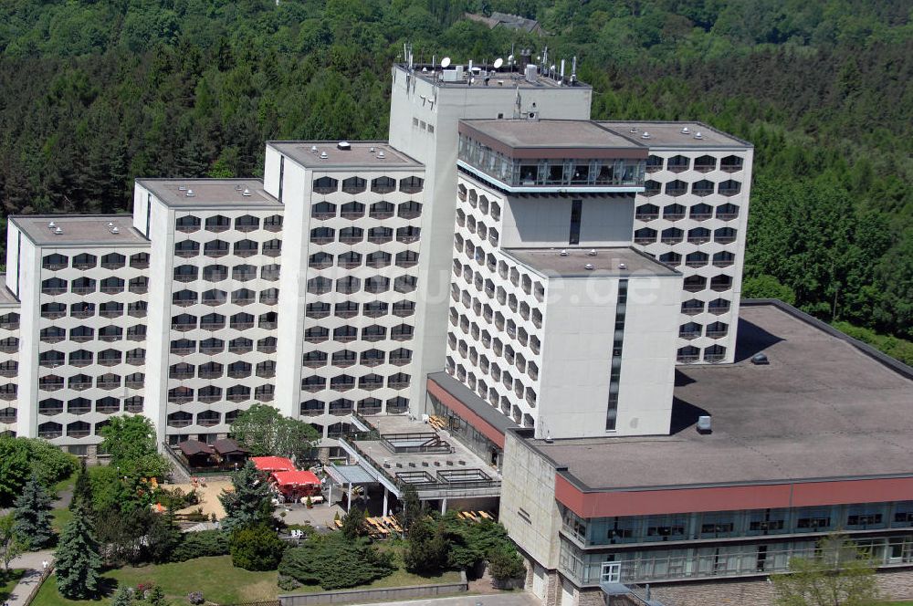 Luftaufnahme Friedrichroda - Berghotel in Friedrichroda im Thüringer Wald