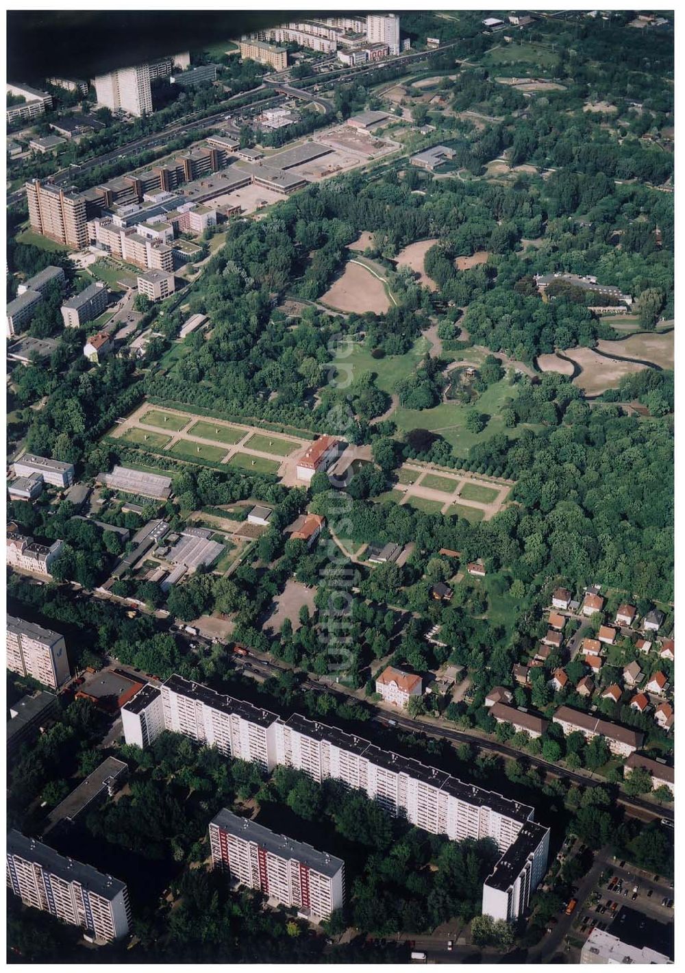 Berlin Lichtenberg von oben - Berlin,