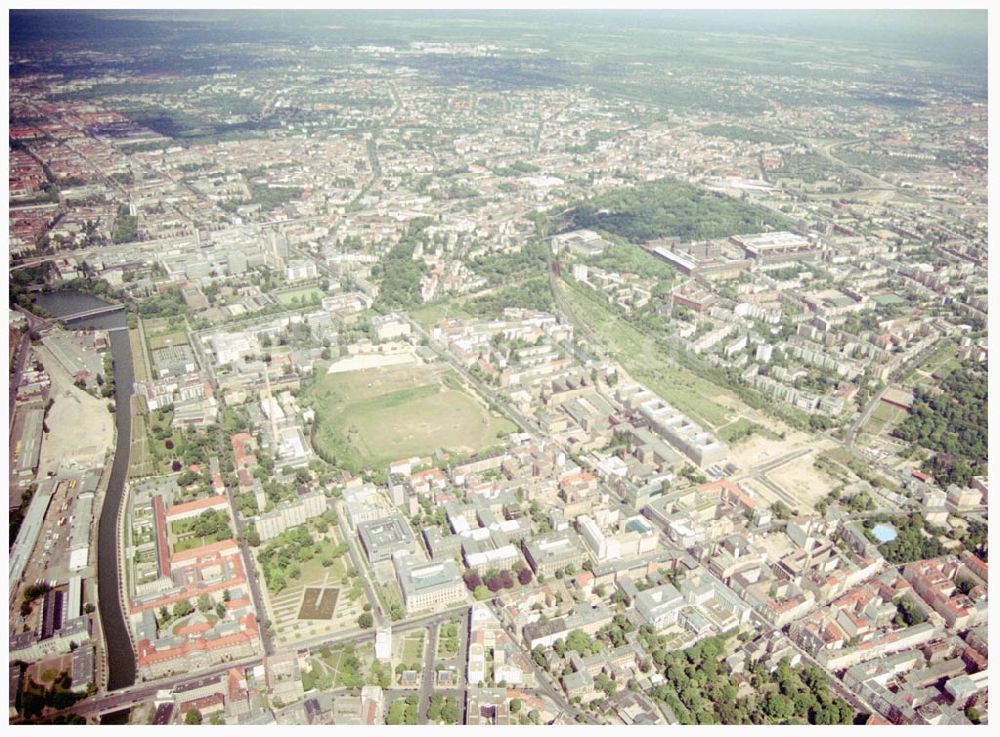 Luftbild Berlin Mitte - Berlin,