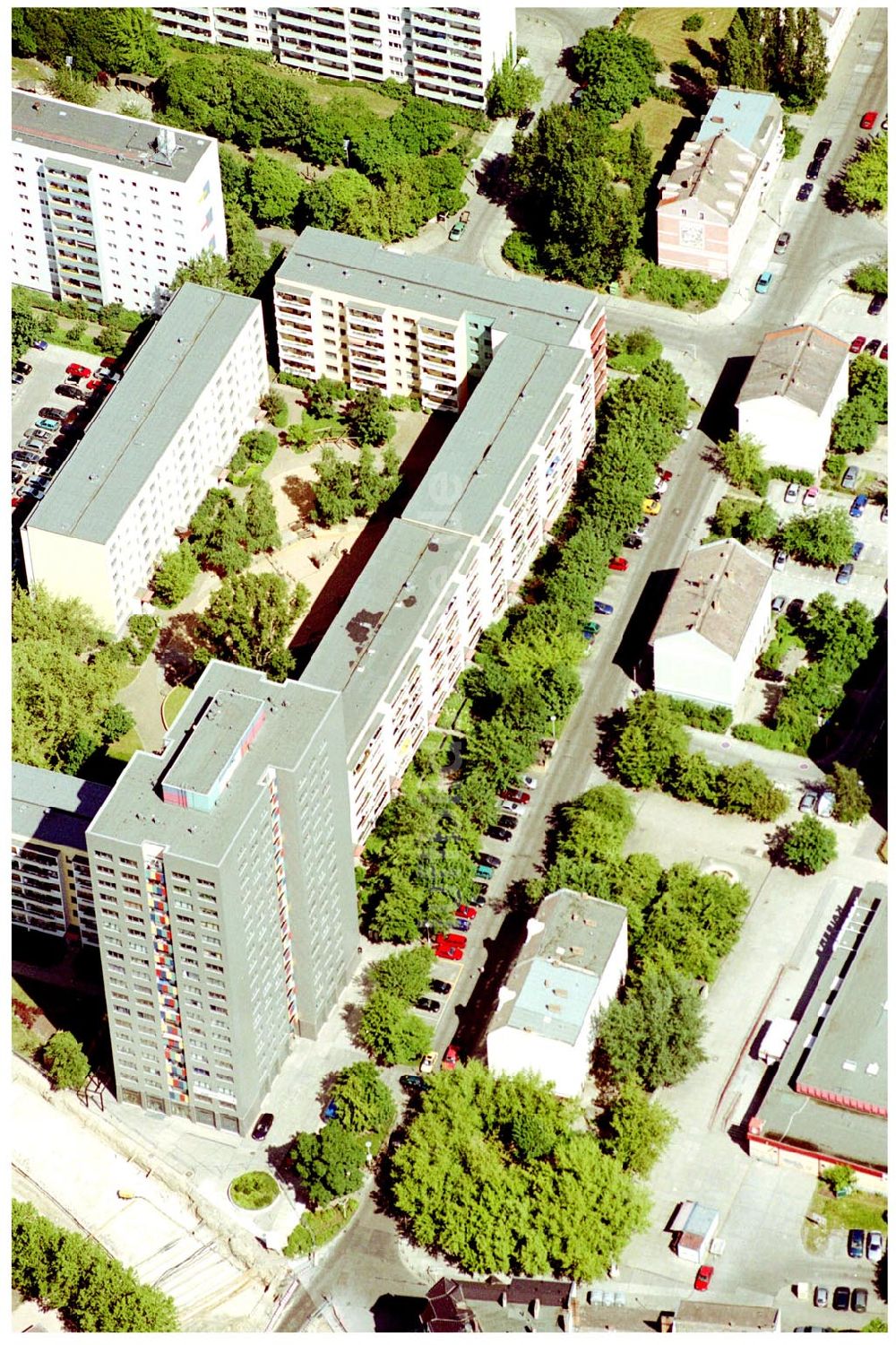 Berlin Lichtenberg von oben - Berlin,