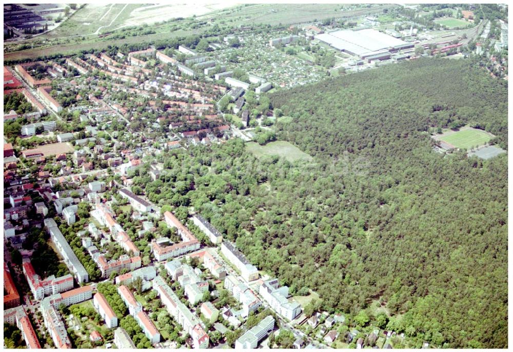 Luftbild Berlin Lichtenberg - Berlin, Adlershof,