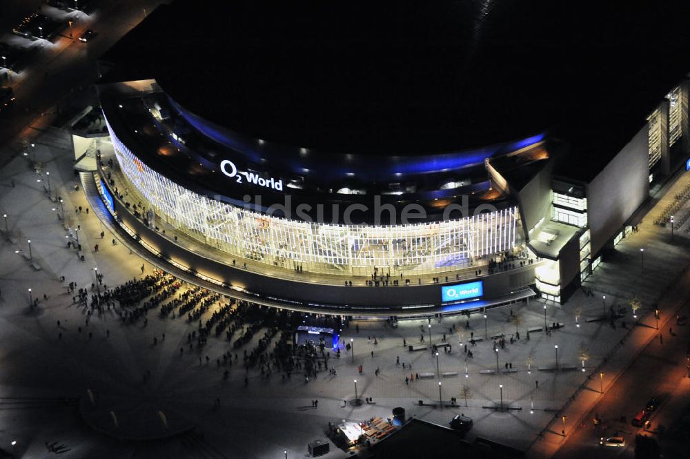 Berlin aus der Vogelperspektive: Berlin O2 Arena