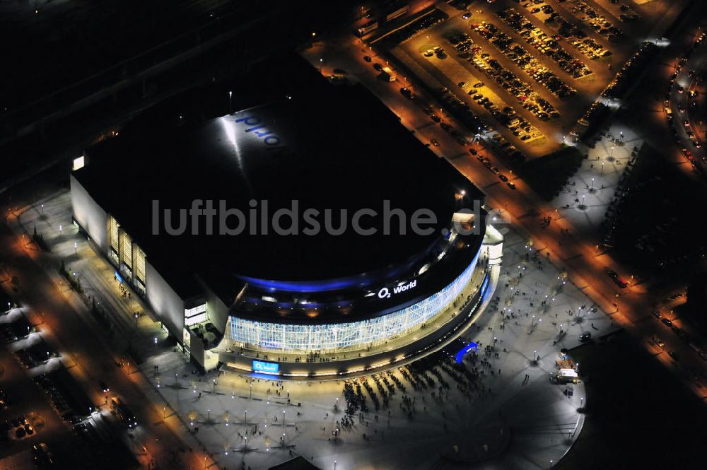 Berlin aus der Vogelperspektive: Berlin O2 Arena