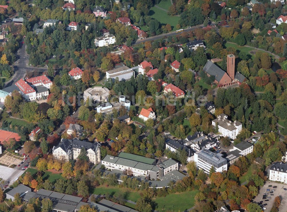 Berlin aus der Vogelperspektive: BERLIN im Bereich der Löhleinstrasse, Hittorfstrasse, Vant-Hoff-Strasse in Berlin-Dahlem